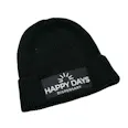 Happy Days Black Beanie | Hat