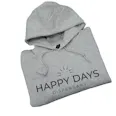 Happy Days Hoodie-Grey-2XL