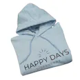 Happy Days Hoodie-Blue-2XL