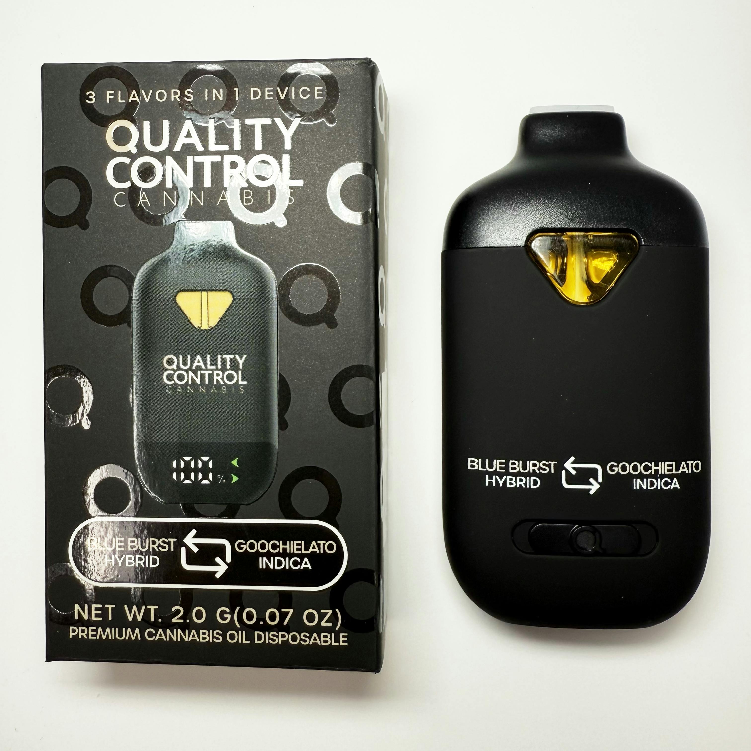 Blue Burst (Hybrid) x Goochielato (Indica) | 3 In 1 Device