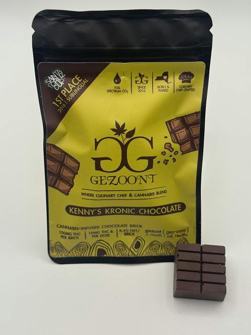 Shop Mega Chocolate Brick Chef Inspired | 100mg | 10 Doses