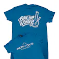 Happy Days Short Sleeve T-Shirt | One Hit Wonder | Sapphire Blue-L