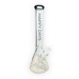 Happy Days 16.5" Beaker Bong with ice Pinch | Glass