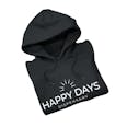 Happy Days Hoodie-Black-S