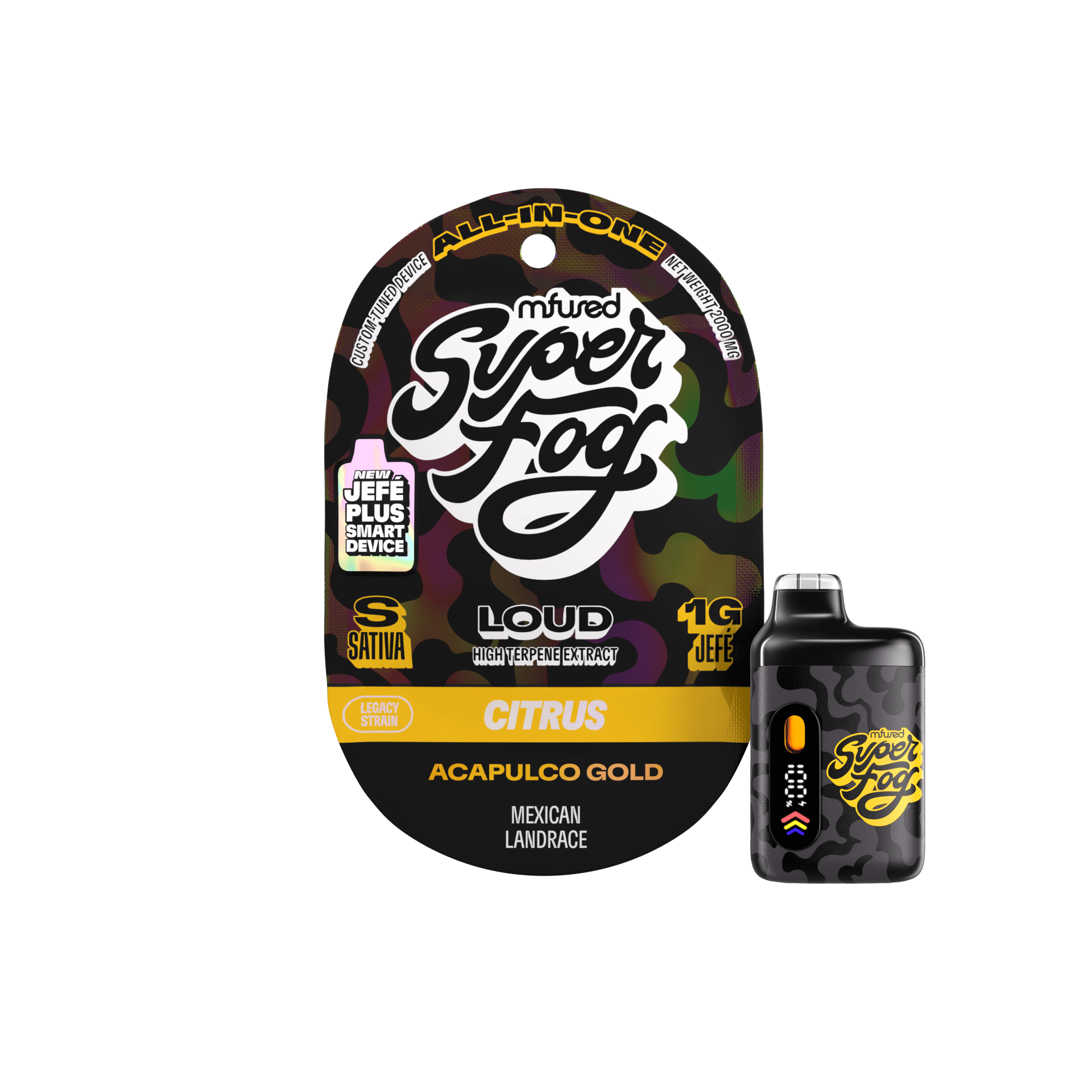 Shop Acapulco Gold | Loud Jefe Plus | AIO 1g - 1g at Long Island's