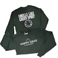 Happy Days Long Sleeve Shirt | Smells Like Green Spirit | Forest Green-M