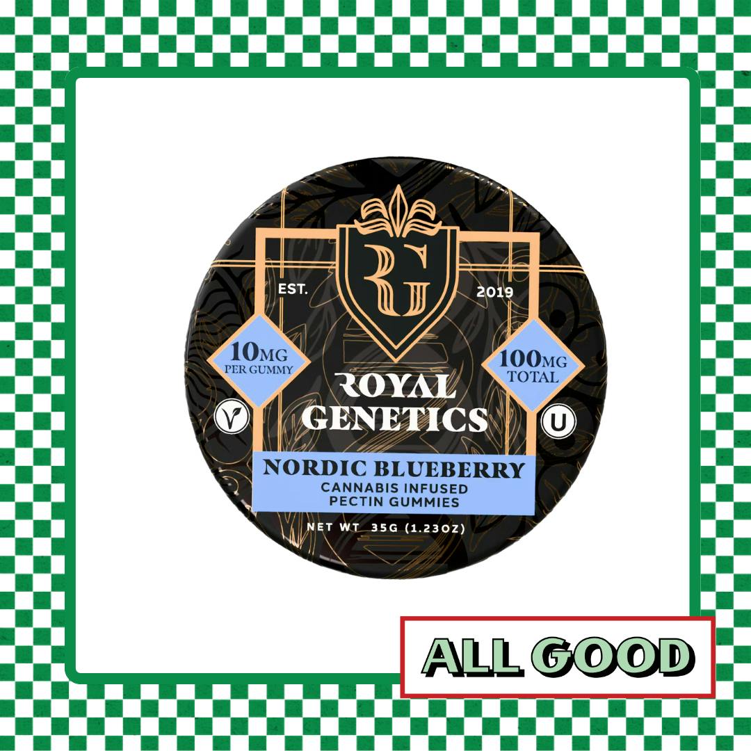 Royal Genetics | Nordic Blueberry | Gummies | 100mg