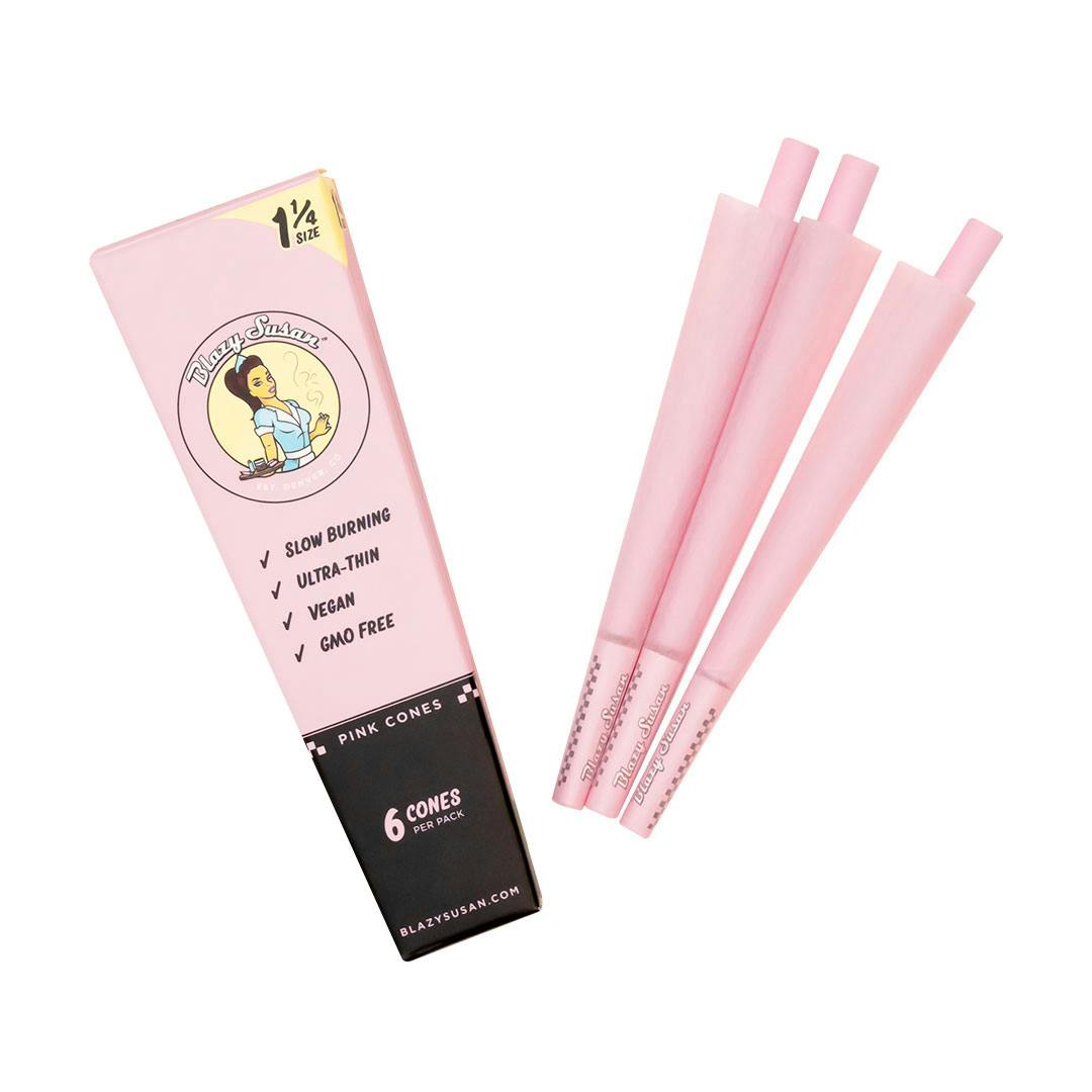 Blazy Susan | Pink 1.25 Cones | 6pk