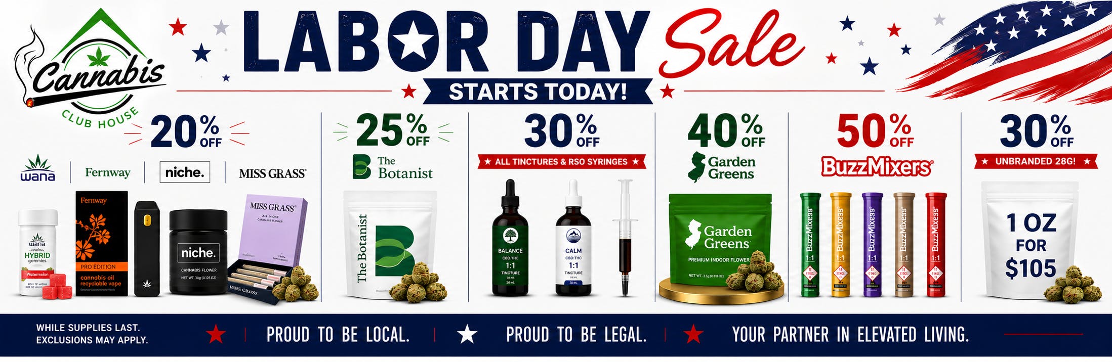 LABOR DAY tHURSDAY 9/3/26 TO MONDAY 7TH