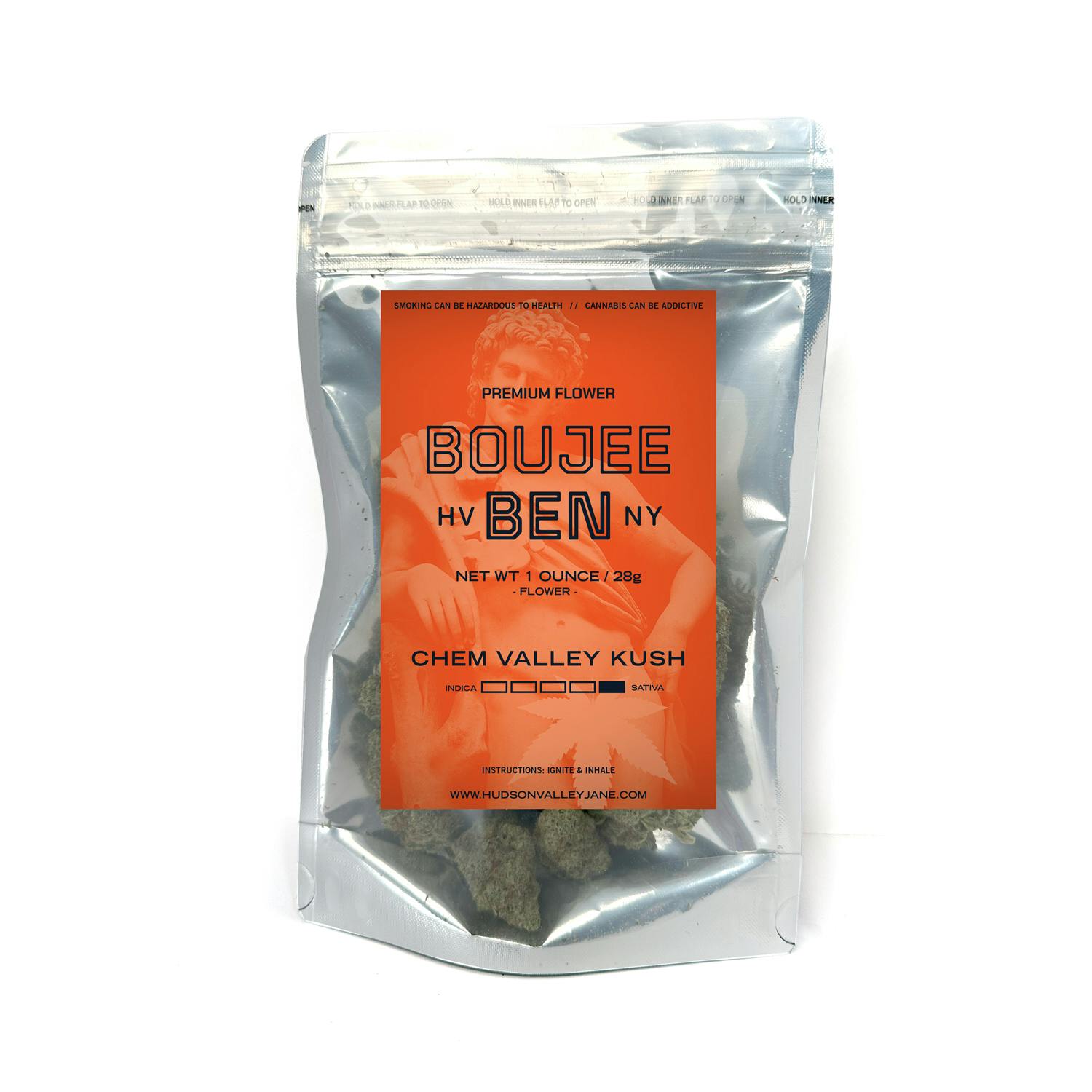 Boujee Ben | Chem Valley Kush | Flower | Sativa | 1oz