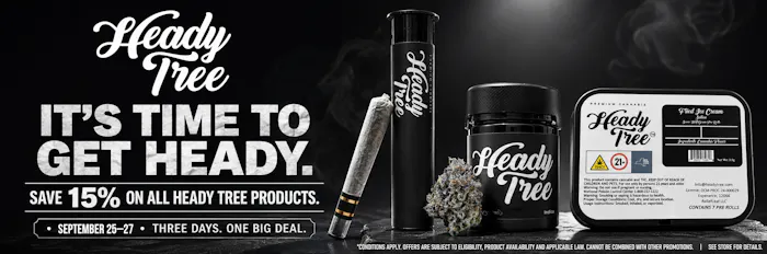 HEADY TREE -15%OFF ALL PRODUCTS