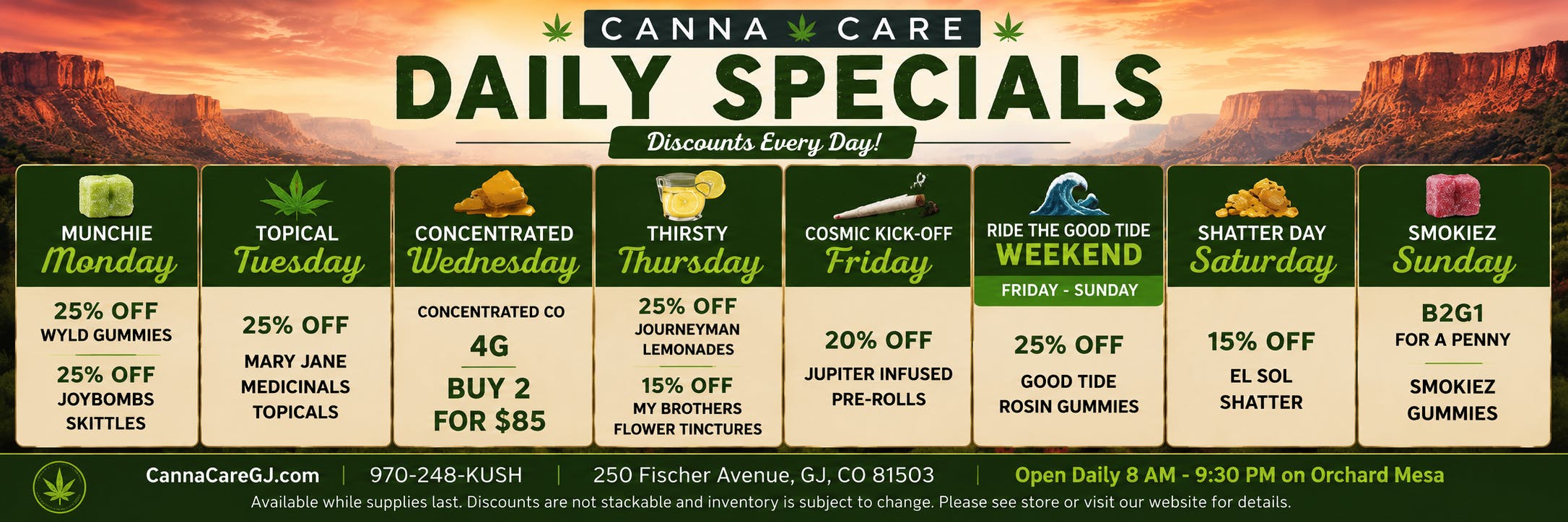 Daily Specials