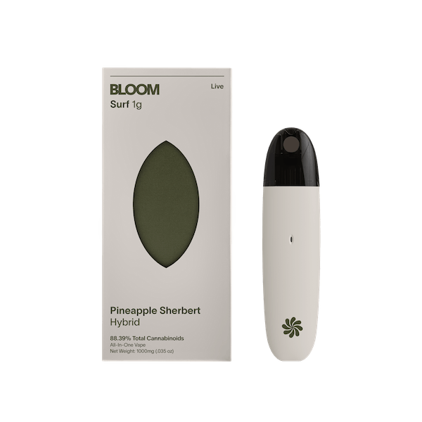 Bloom | Vape | Live Pineapple Sherbert | 1g AIO