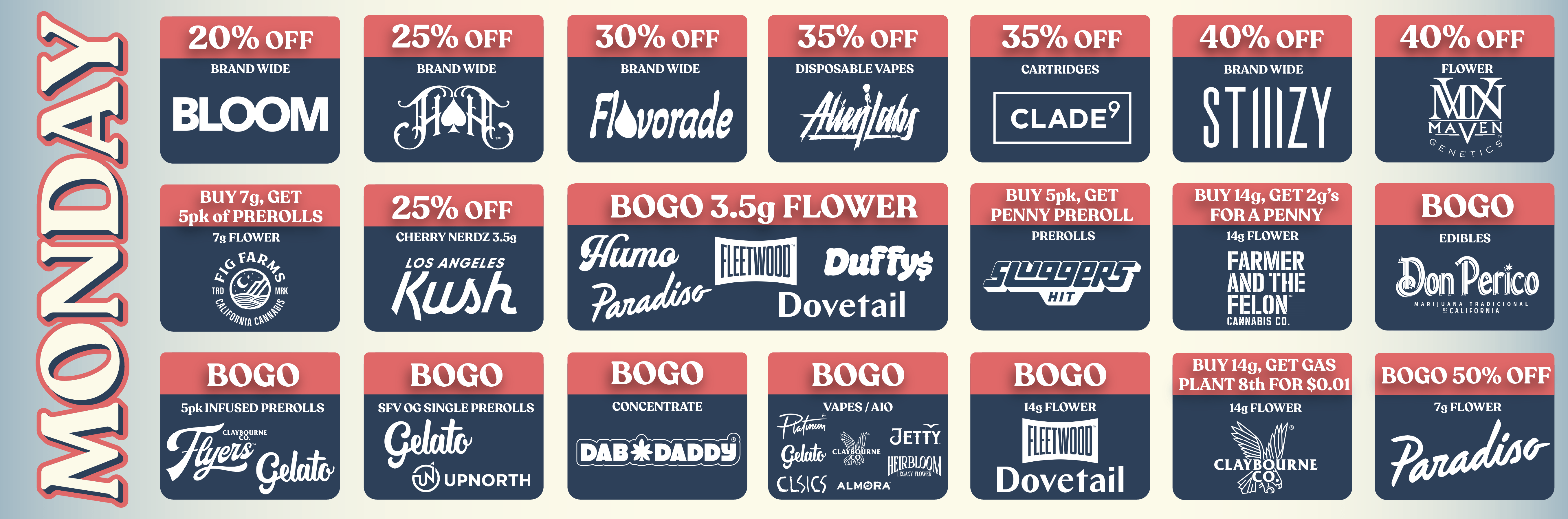 HIGHLAND PARK MONDAY DEALS