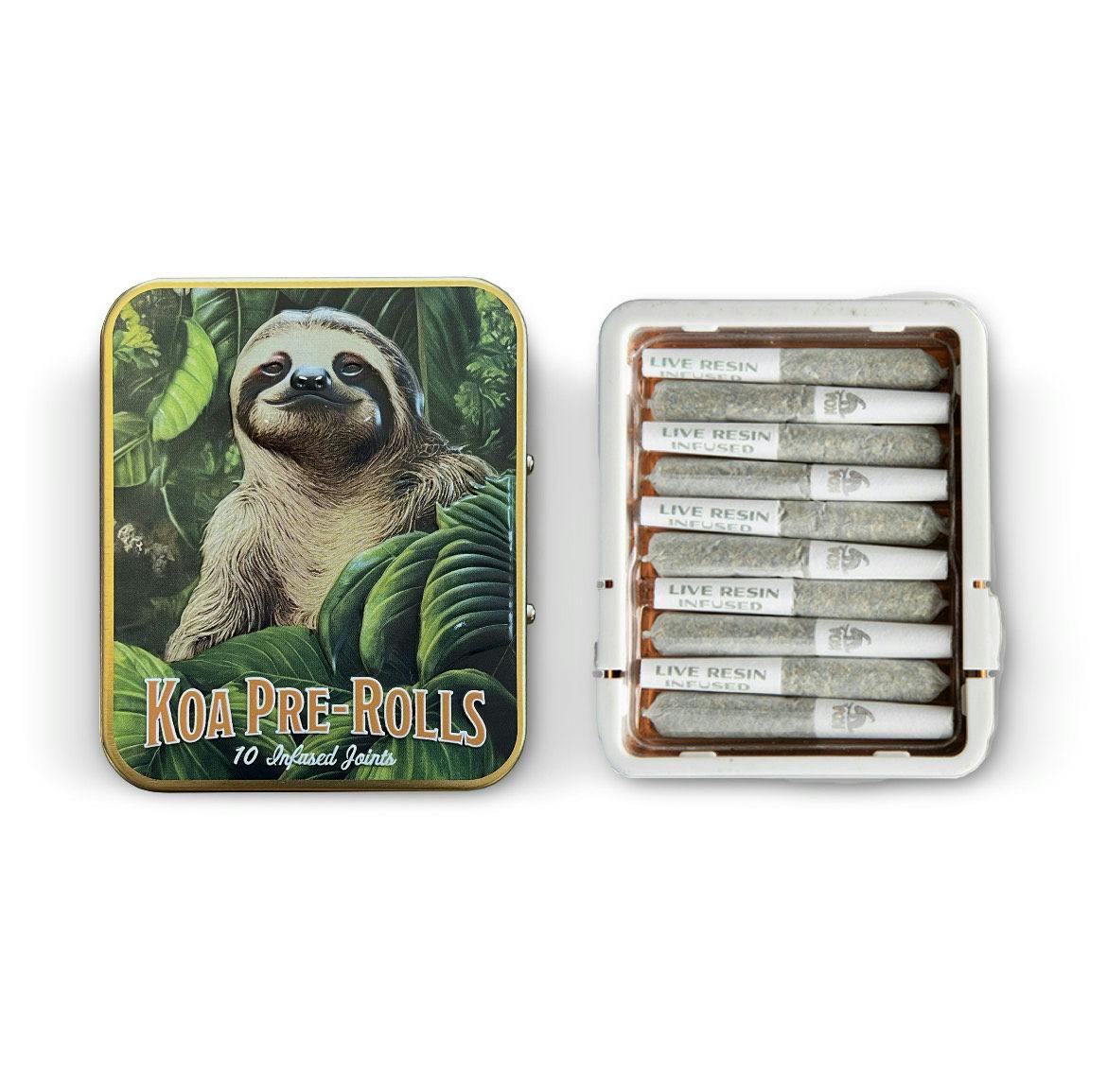 KOA | Preroll | 10pk | 3.5g | Live Resin Infused | Royal Highness