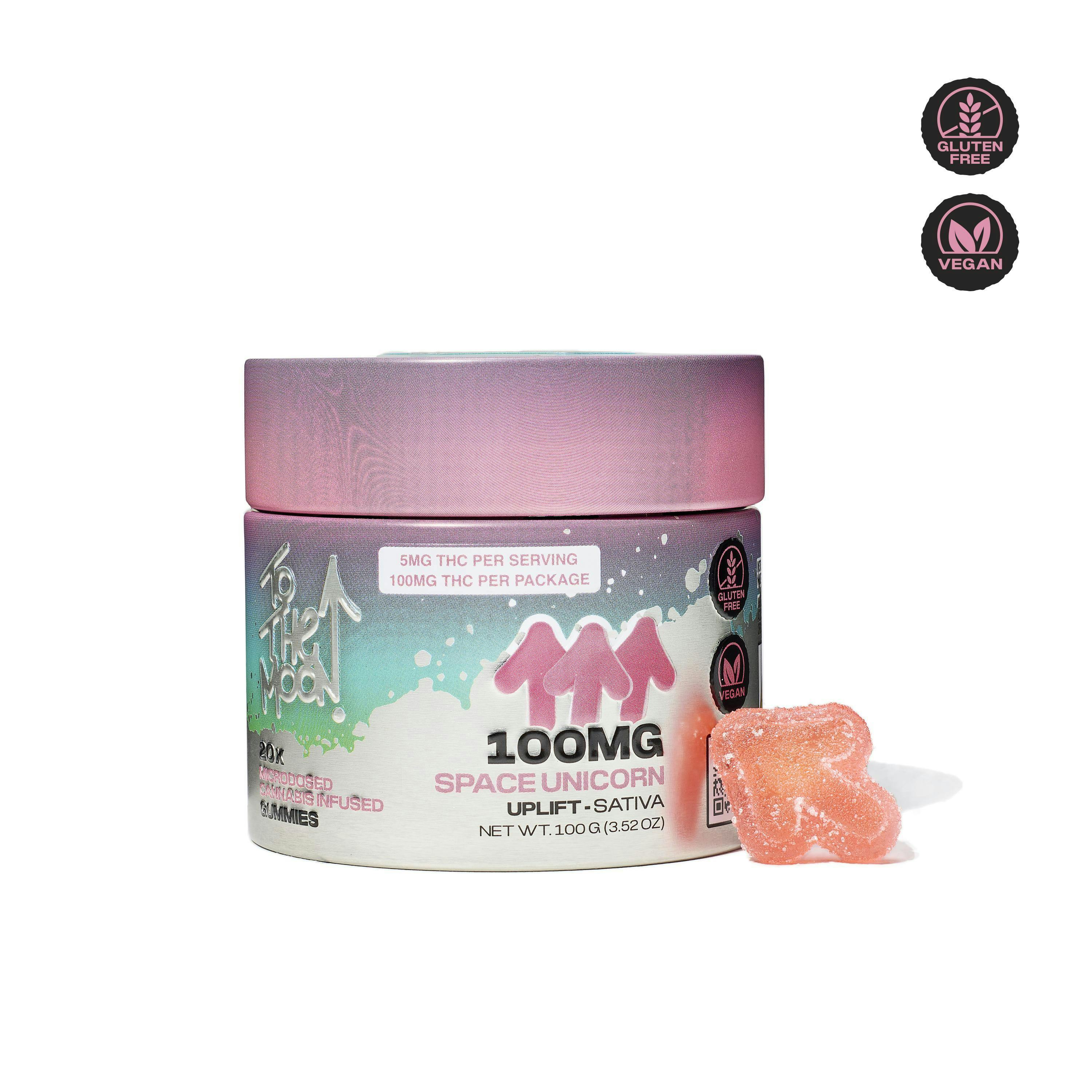 To The Moon | Gummy | 20pk | 100mg | Space Unicorn