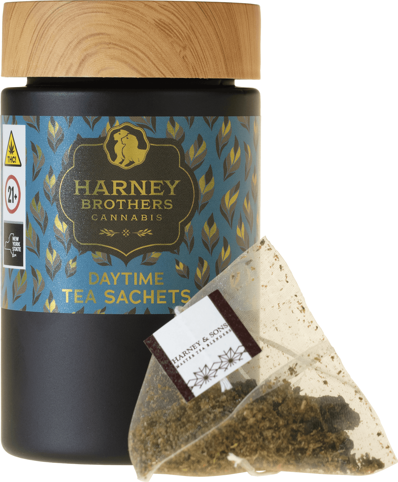 Harney Brothers | Beverage | 5pk | 50mg | Daytime Tea Dragonfruit Oolong