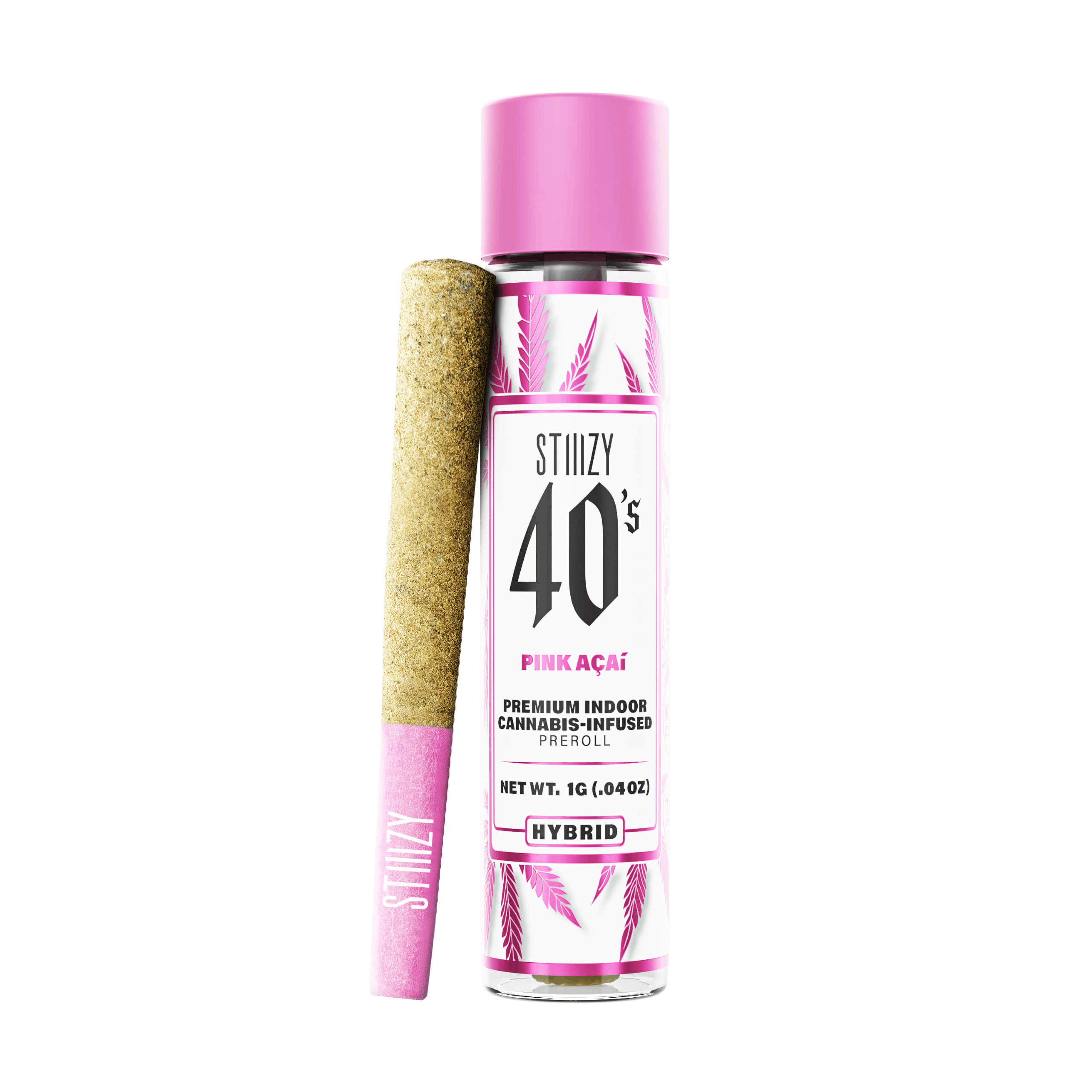 STIIIZY | Preroll | 1g | Infused 40’s Pink Acai