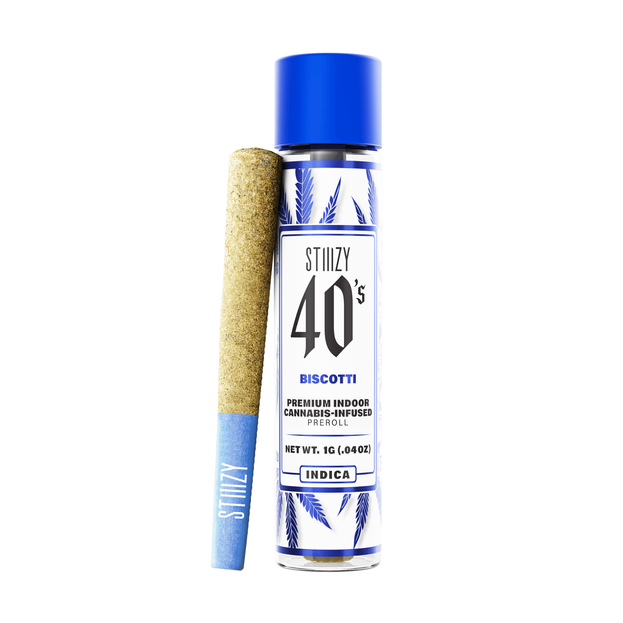 STIIIZY | Preroll | 1g | Infused 40’s Biscotti