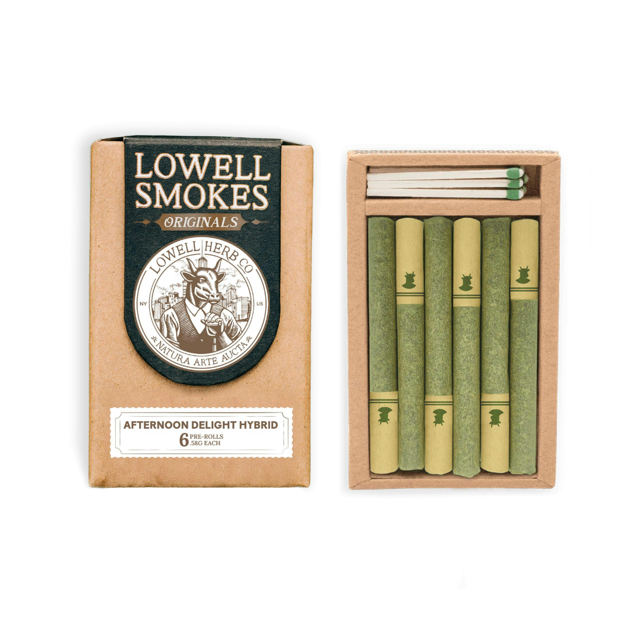 Lowell | Afternoon Delight | Preroll 6pk | 3.5g