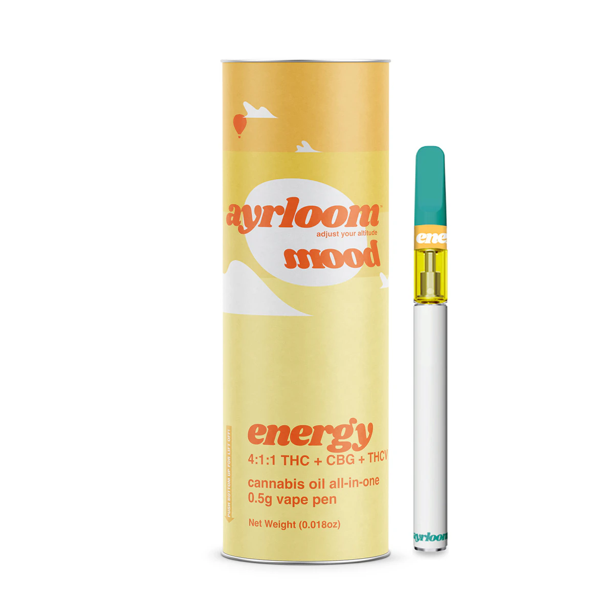 Ayrloom | Energy 4:1 THC:THCV | AIO | 0.5g