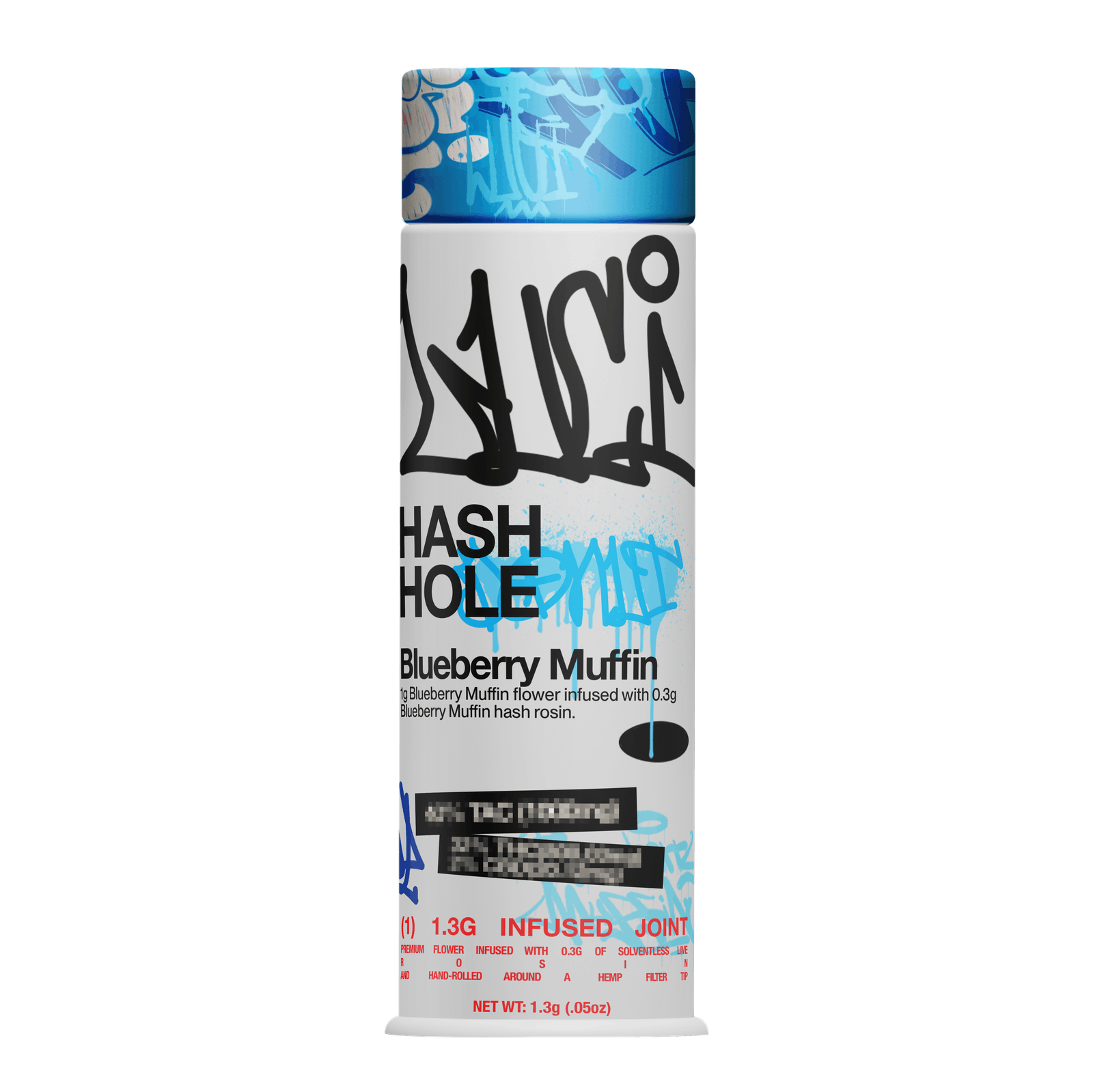 Luci | Hash Hole Preroll | 1.3g | Blueberry Muffin