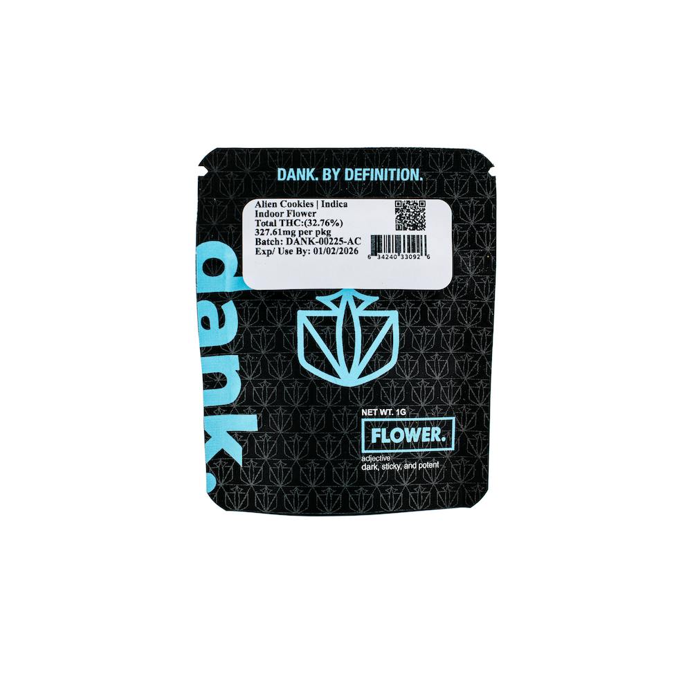 Dank | Flower | 1g | Alien Cookies