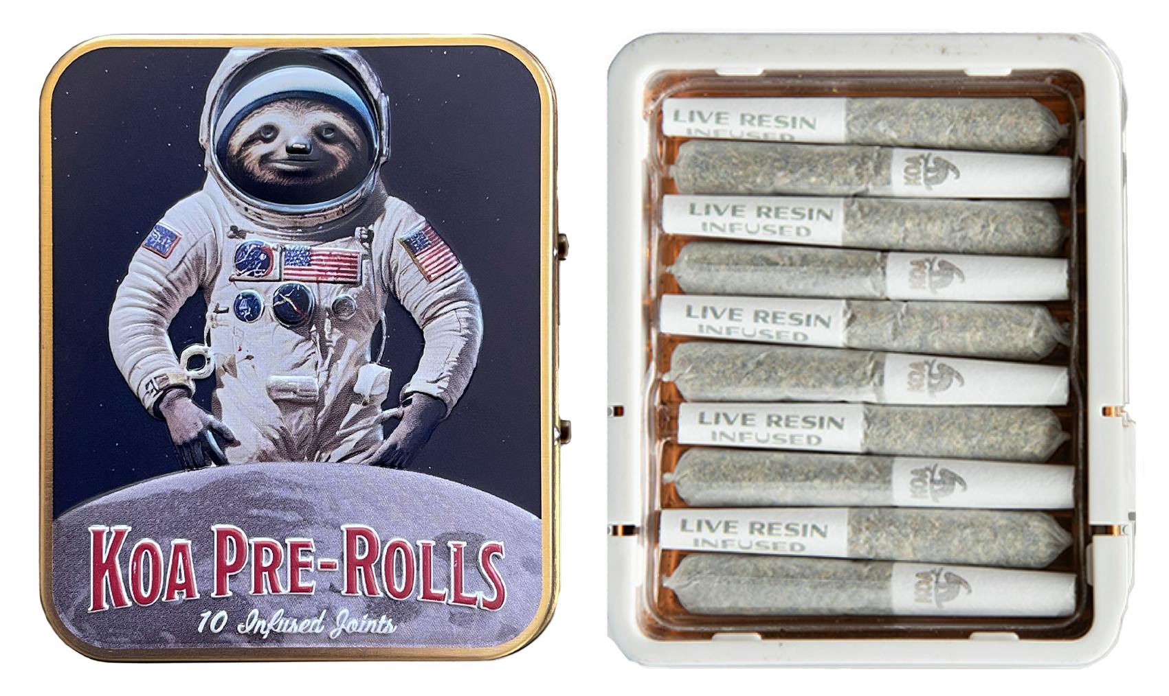 KOA | Preroll | 10pk | 3.5g | Live Resin Infused | Pound Town