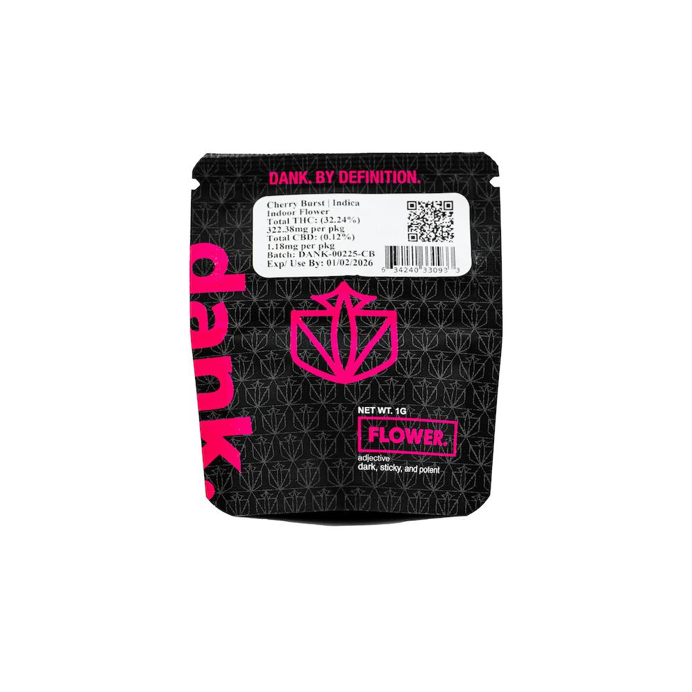 Dank | Flower | 1g | Cherry Burst