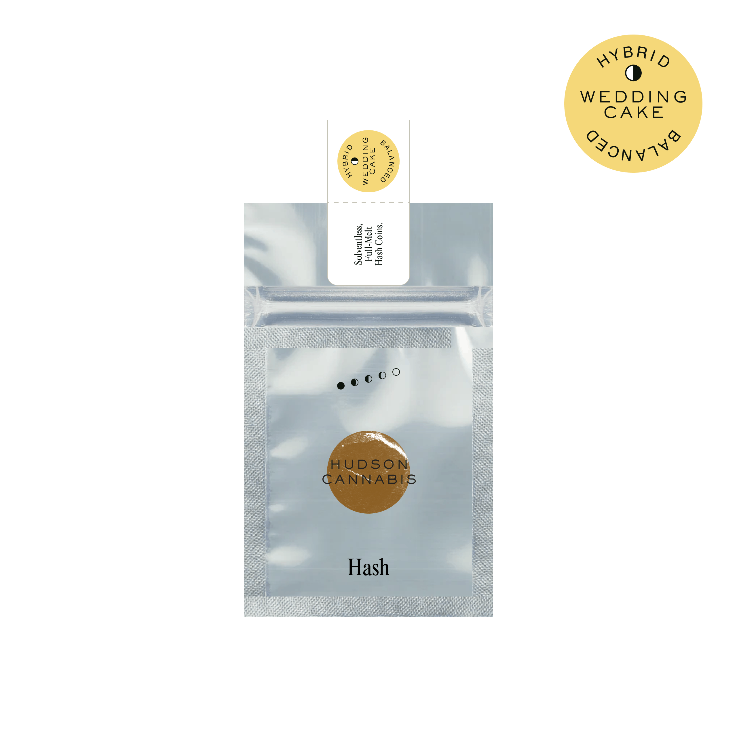 Hudson Cannabis | Hash | .5g | Wedding Cake
