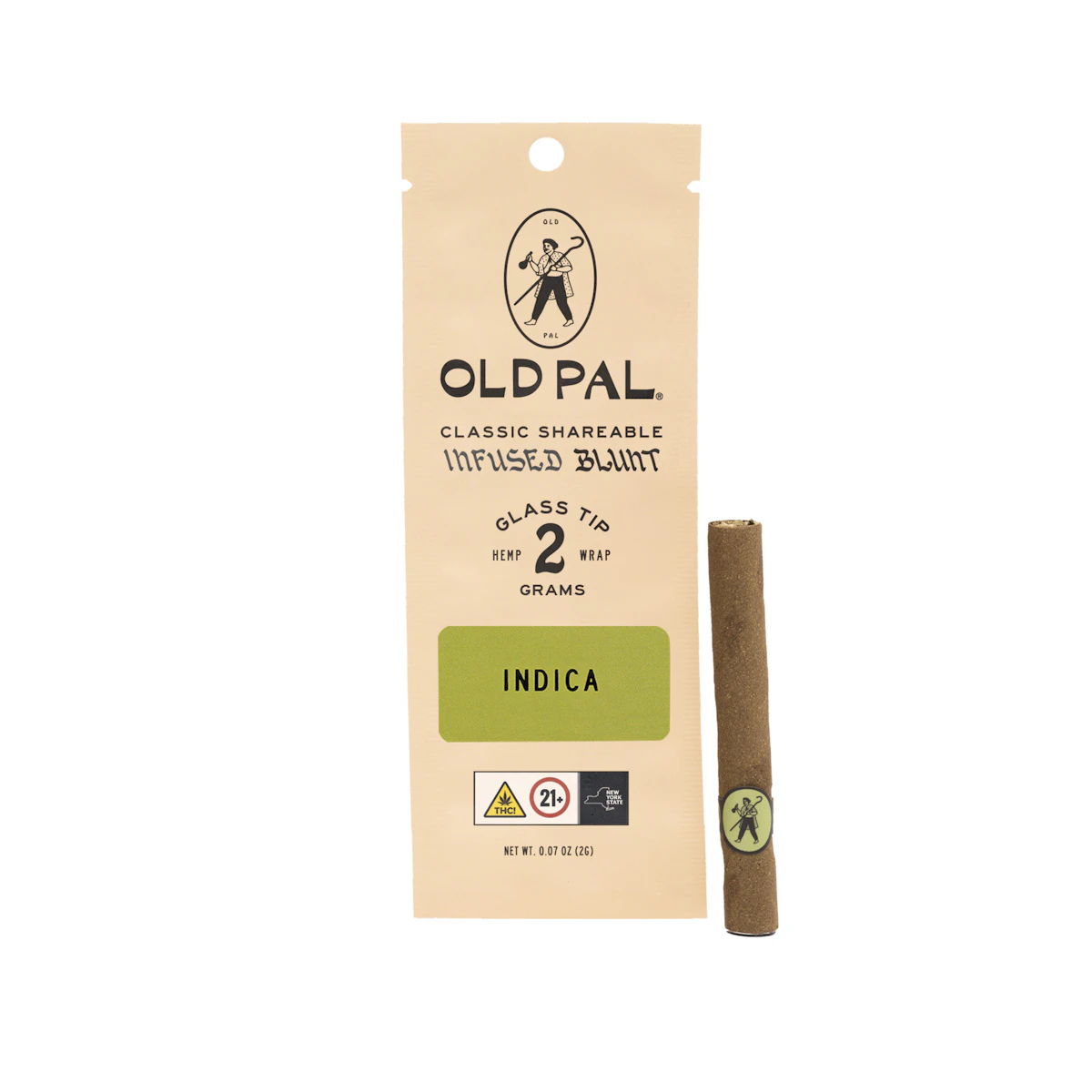 Old Pal | Sour Kiwi Gelato | Infused Blunt | 2g