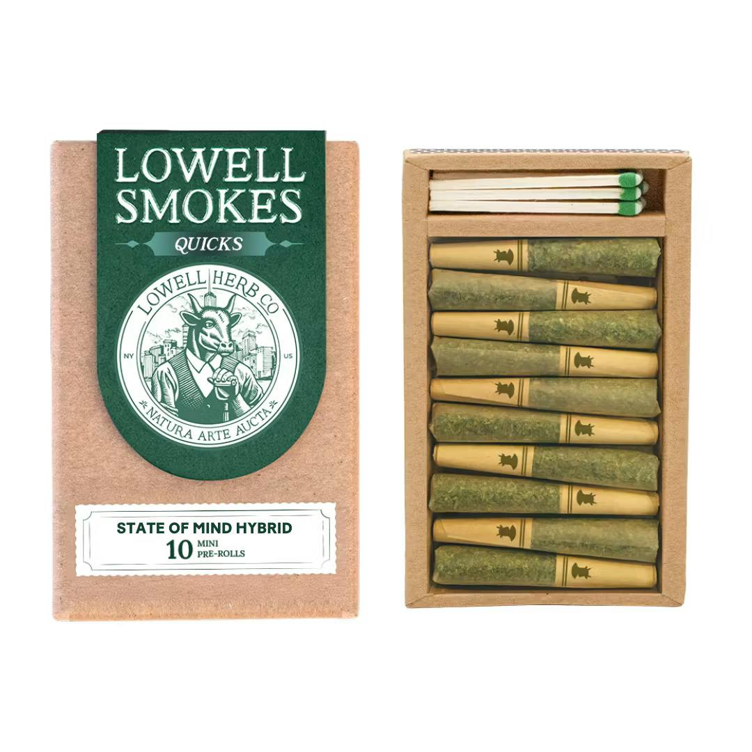 Lowell | Preroll | 10pk | 3.5g | State of Mind