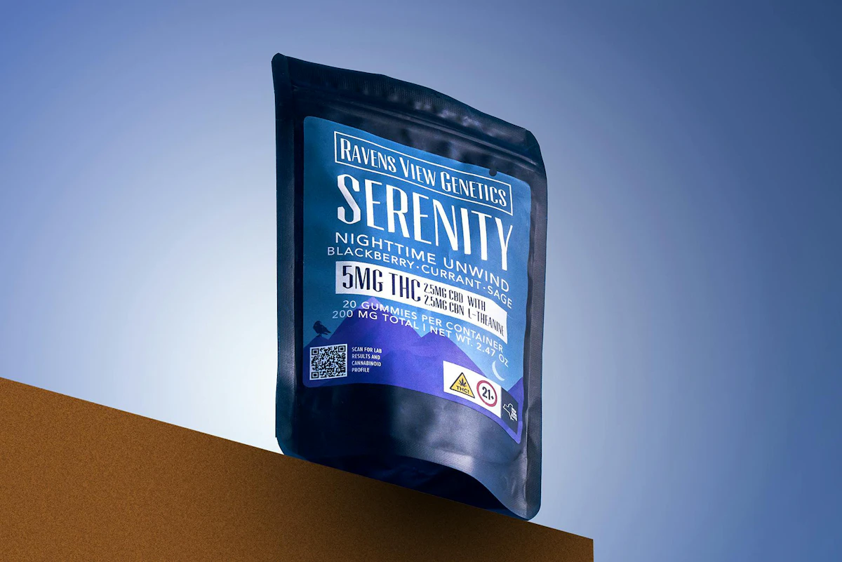 Raven's View | Serenity - Blackberry, Currant and Sage | 100mg