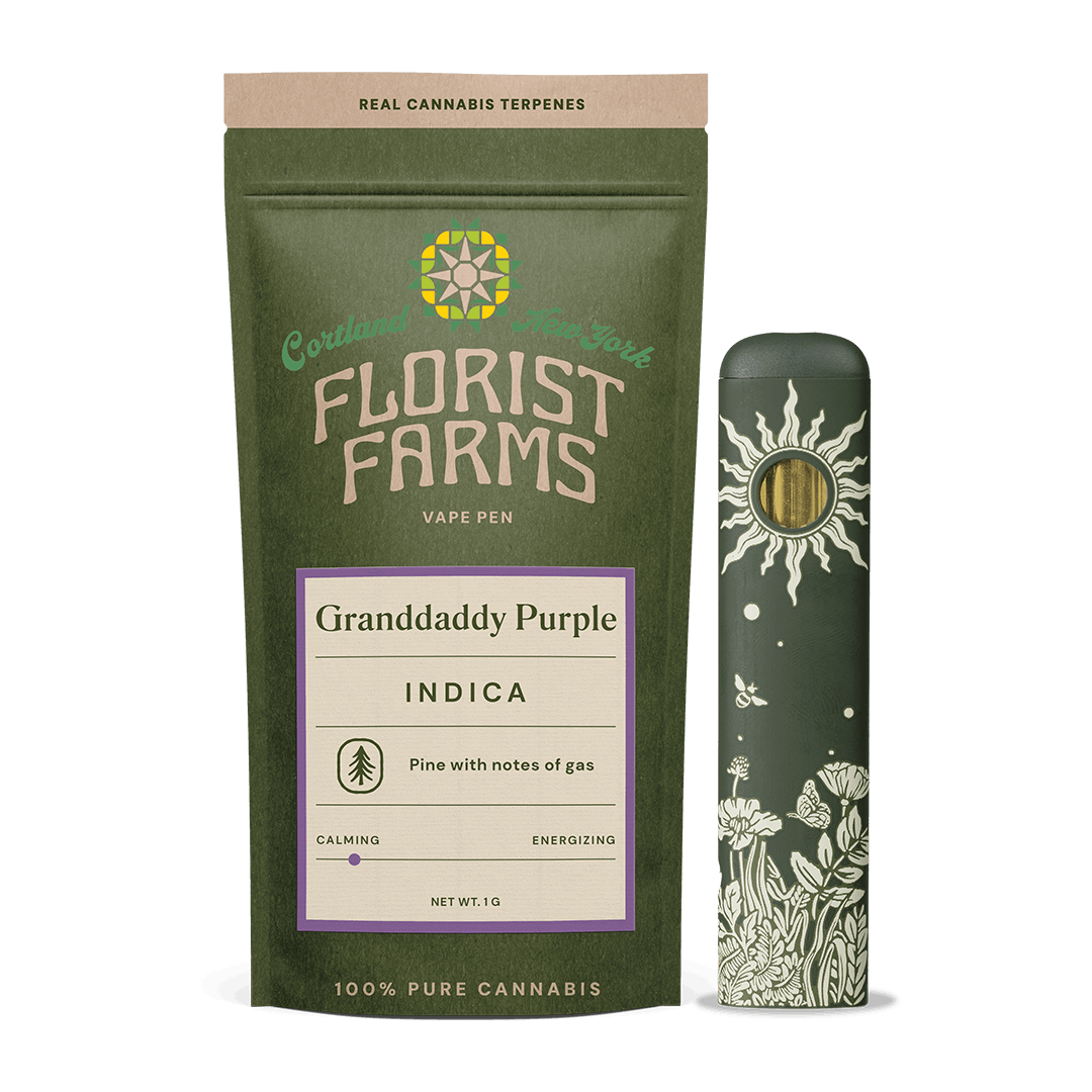 Florist Farms | Vape | 1g AIO | Granddaddy Purp