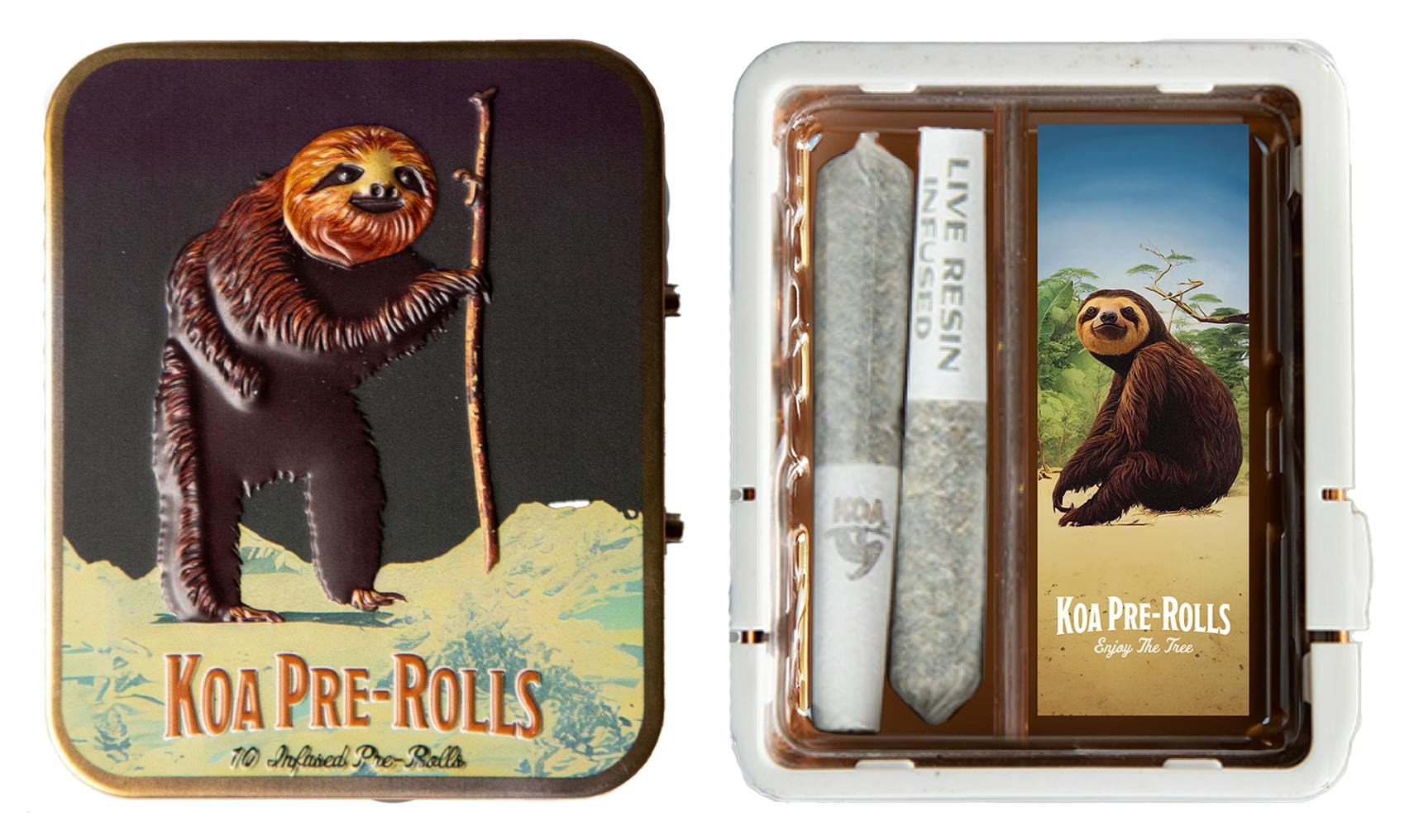 KOA | Preroll | 2pk | .7g | Live Resin Infused | Queen of the South