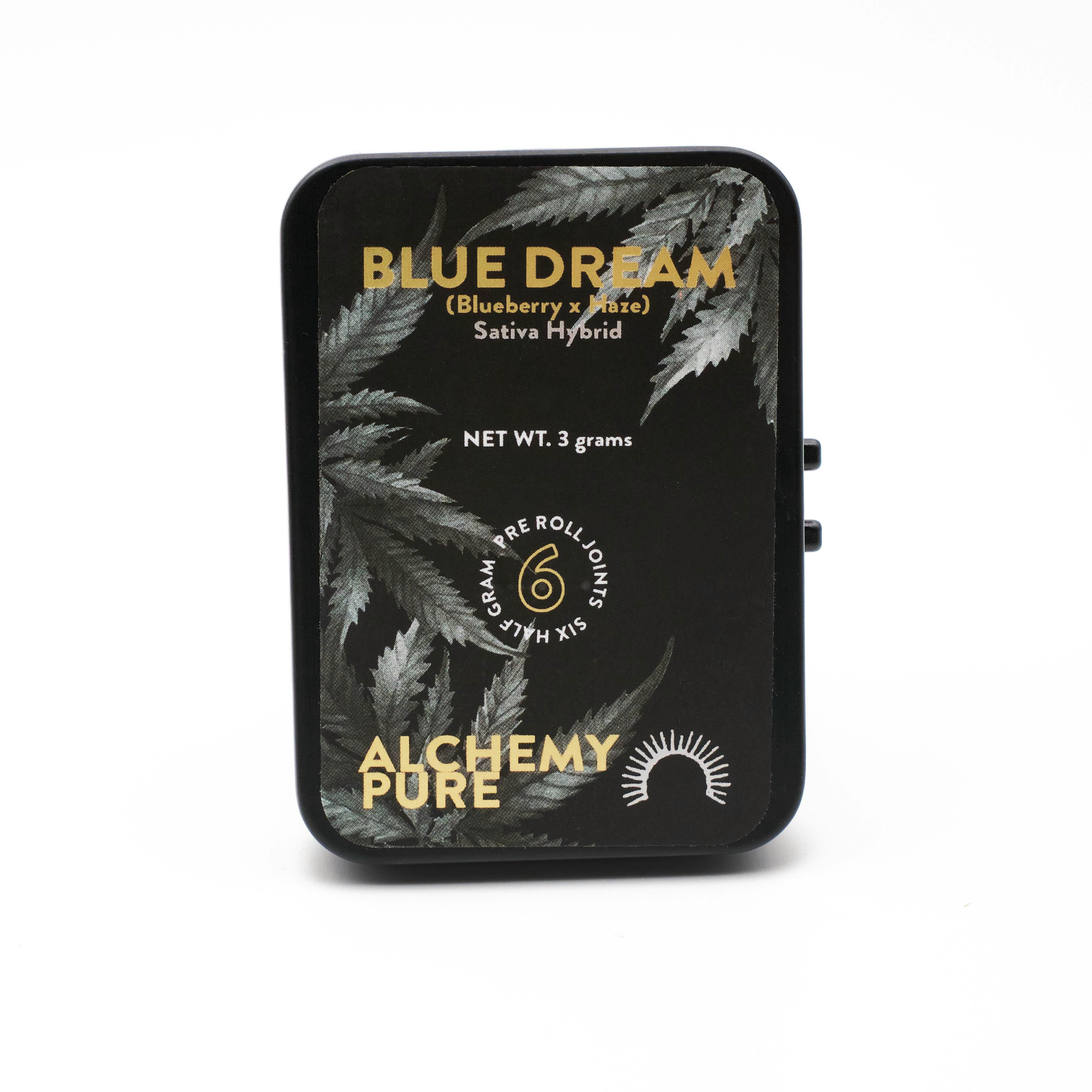Alchemy Pure | Blue Dream | Pre-Roll 6 Pack | 3g