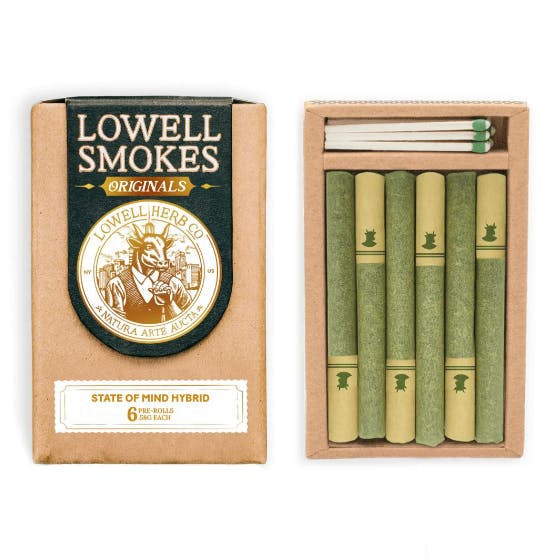 Lowell | Preroll | 6pk | 3.6g | State of Mind