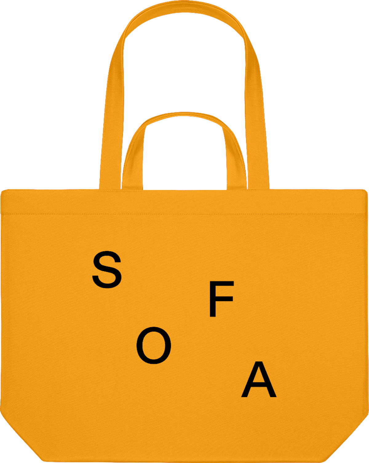 SOFACLUB Tote | Yellow “AVE B"