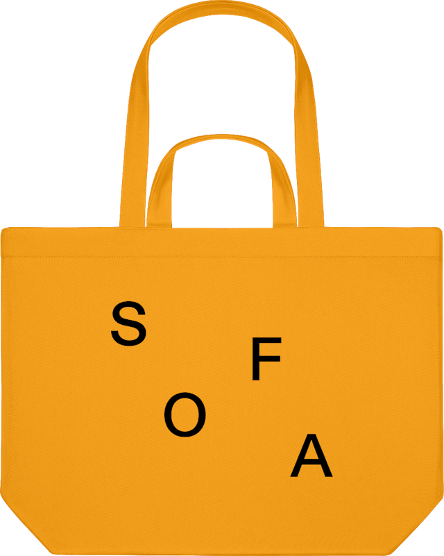 SOFACLUB Tote | Yellow “AVE B"