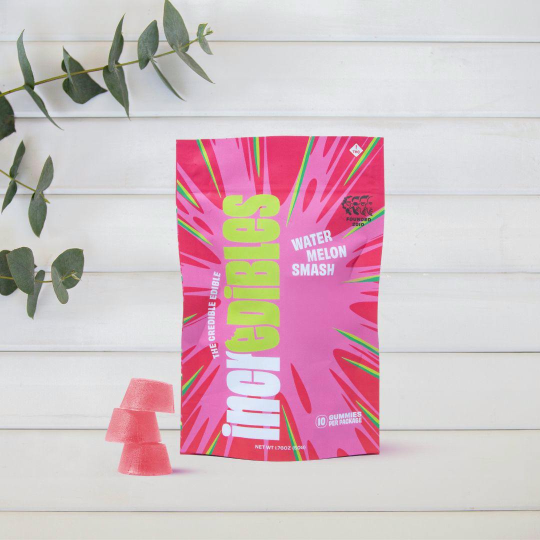 Watermelon Smash | 100 MG THC | 10pk