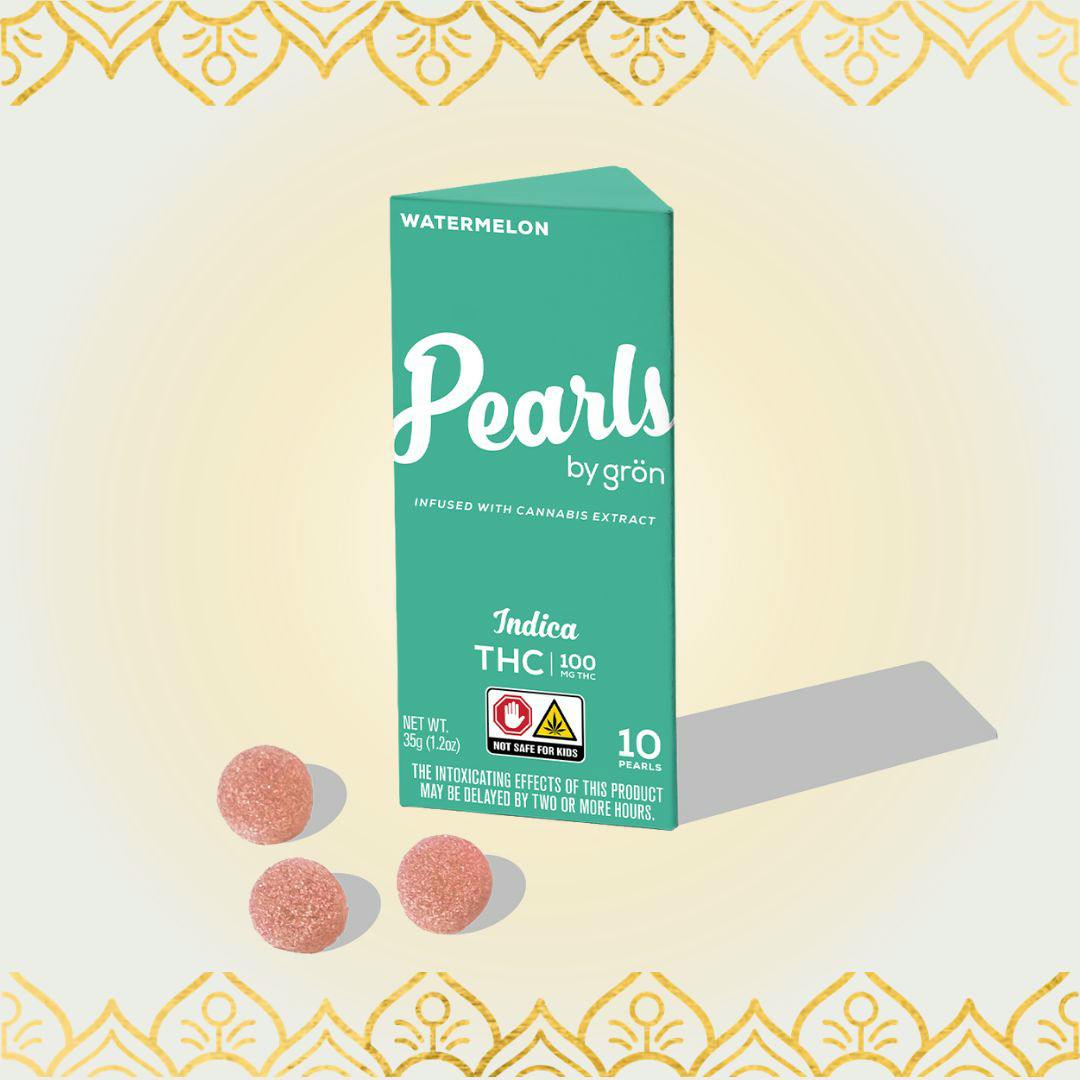Watermelon Pearls | 100MG THC | 10 pk