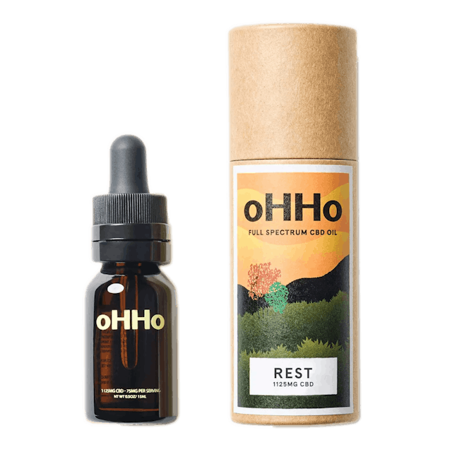 OHHO | Tincture | 1125mg | Full Spectrum CBD Rest