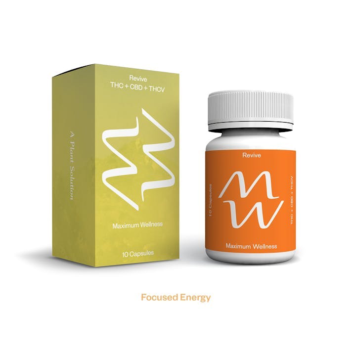 Revive Capsule 2:1:1 | 20mg (10mg THC : 5mg CBD : 5mg THCV) x 10ct.