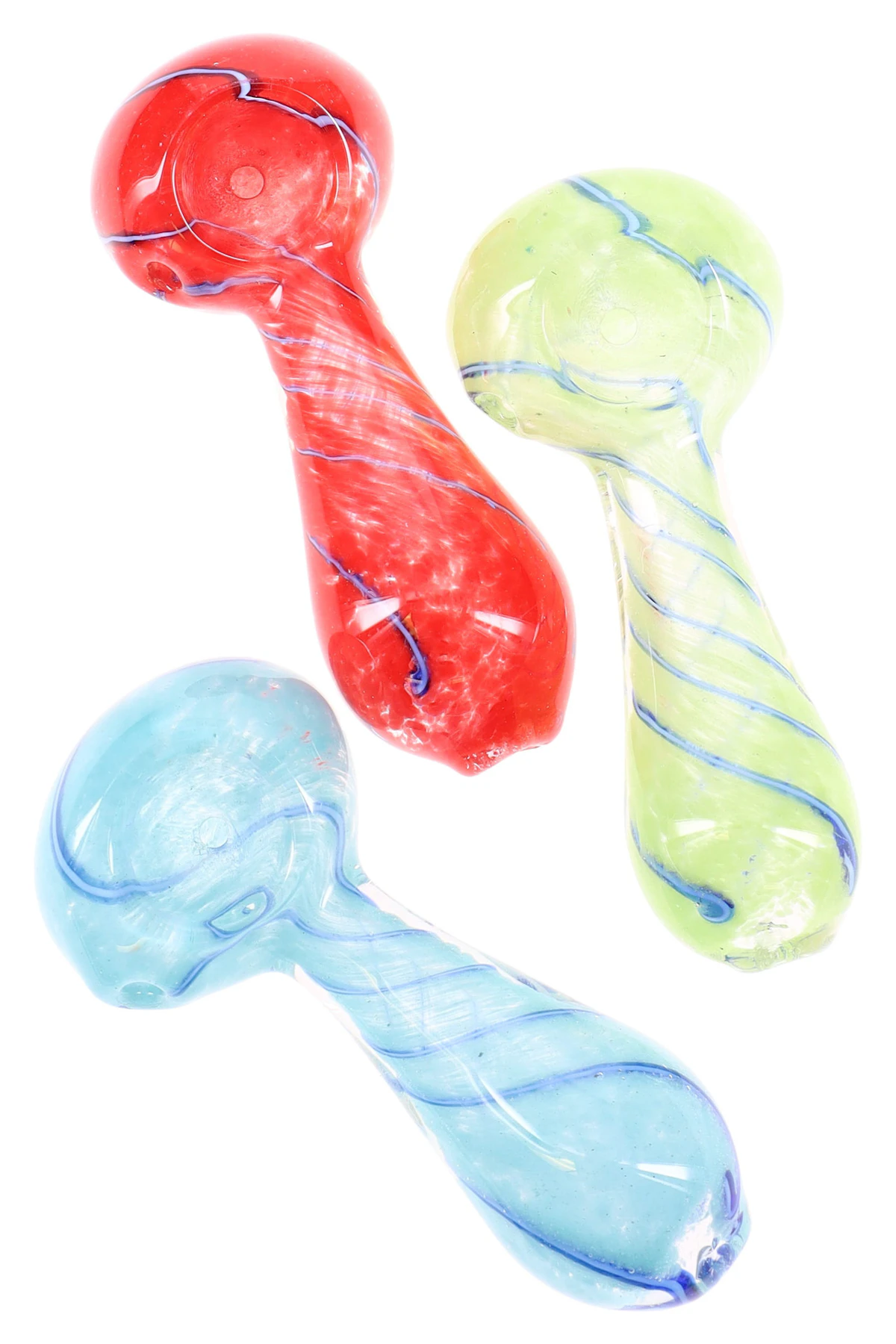 Glass Pipe | 3.5" - Light Blue