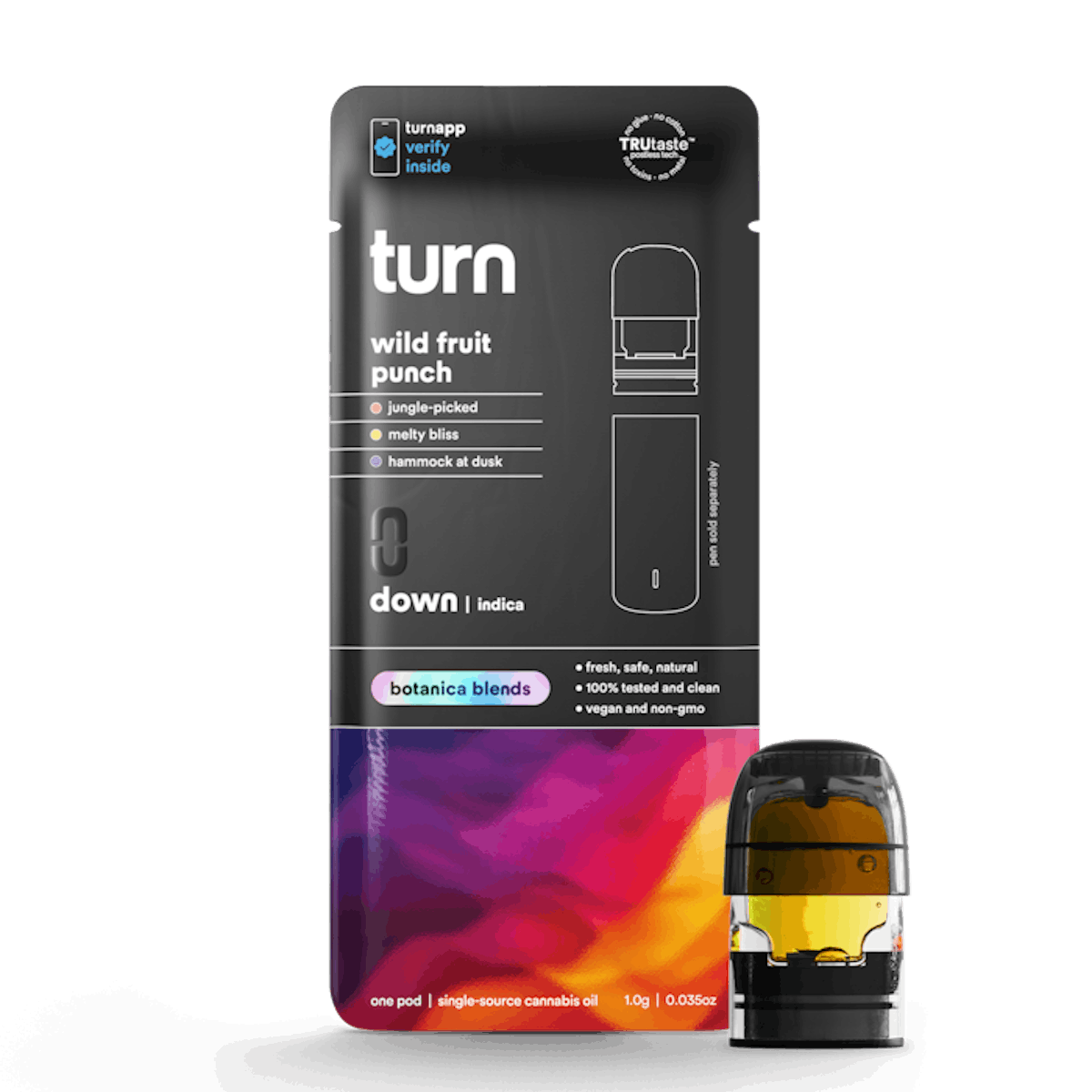Turn | Vape | 1g Pod | Wild Fruit Punch
