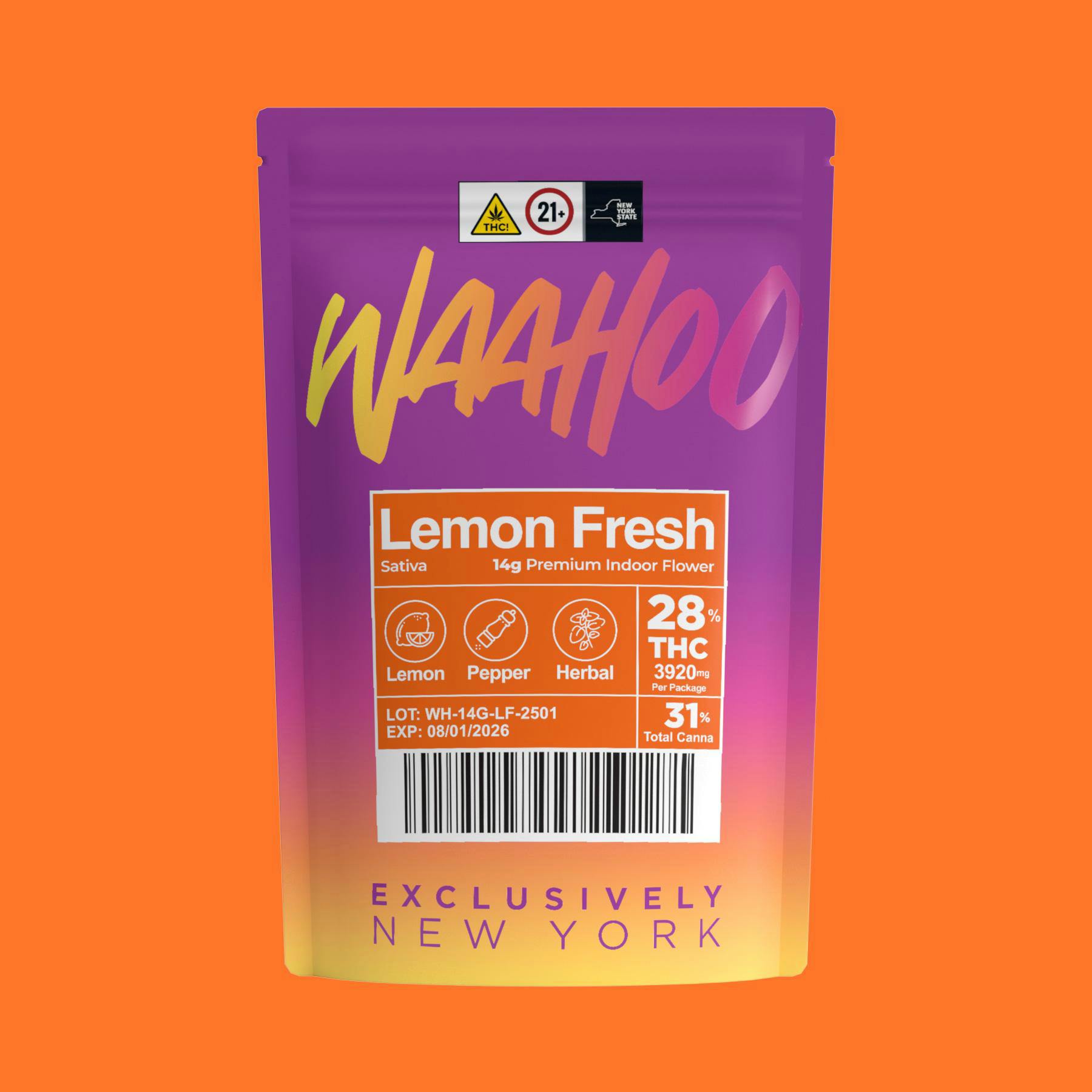 Waahoo | Lemon Fresh | 14g