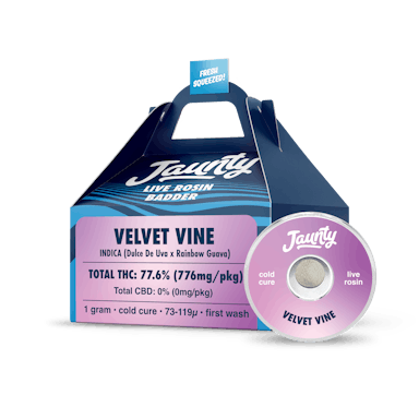 Jaunty | Cold Cure Live Rosin Badder | 1g | Velvet Vine
