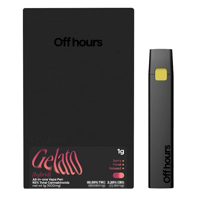 Off Hours | Vape | 1g AIO | Gelato