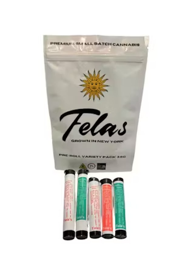 Felas | Preroll | 6pk | 4g | Variety Pack