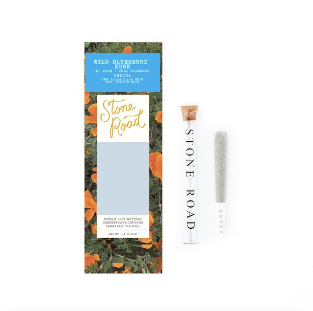 Stone Road | Preroll | 1g | Infused Wild Blueberry Kush